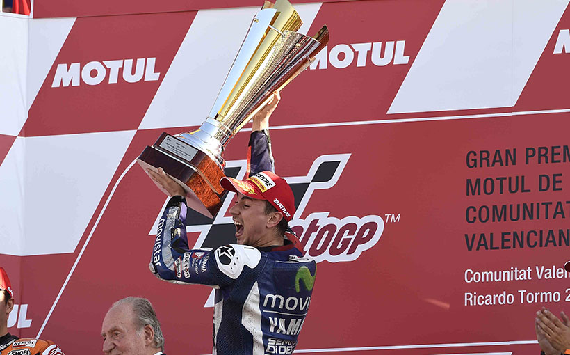 Valencia MotoGP Post-Race Report: Lorenzo World Champion!