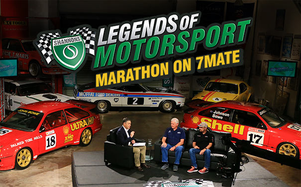 Legends of Motorsport Marathon - Sunday 1am on 7mate (check your local guides)