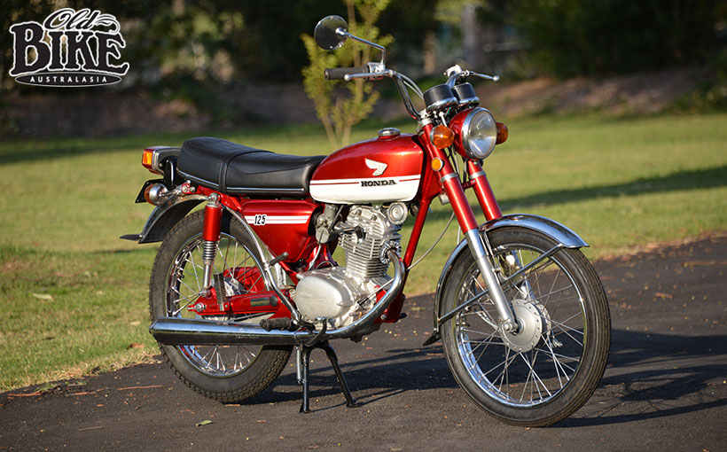 Old Bike Australasia: Little Ripper - 1971 Honda CB125S