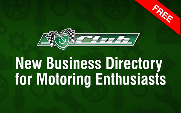 Shannons Launches New Business Directory for Motoring Enthusiasts