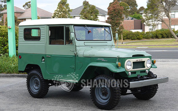 Very early FJ40 LandCruiser in Shannons Melbourne Late Summer sale