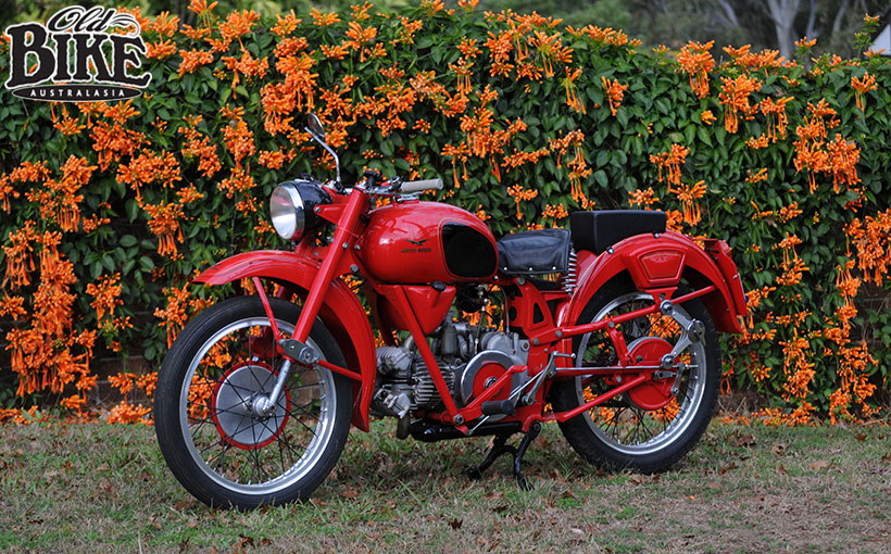 Old Bike Australasia: Birds of a feather - 1953 Moto Guzzi Airone 250