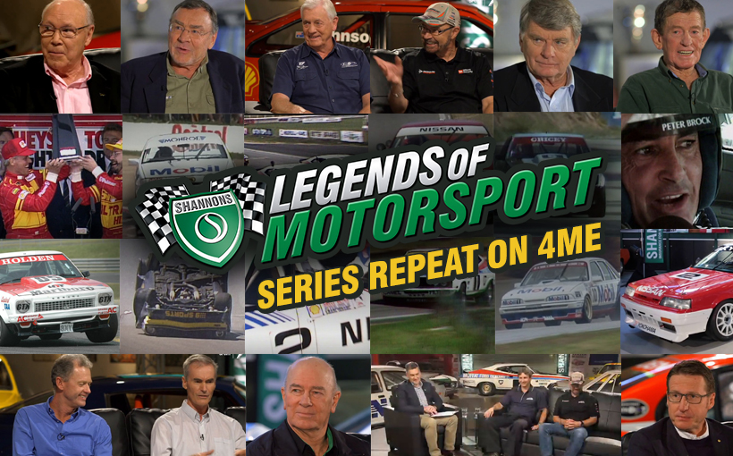Shannons Legends of Motorsport - Series Repeat on 4ME