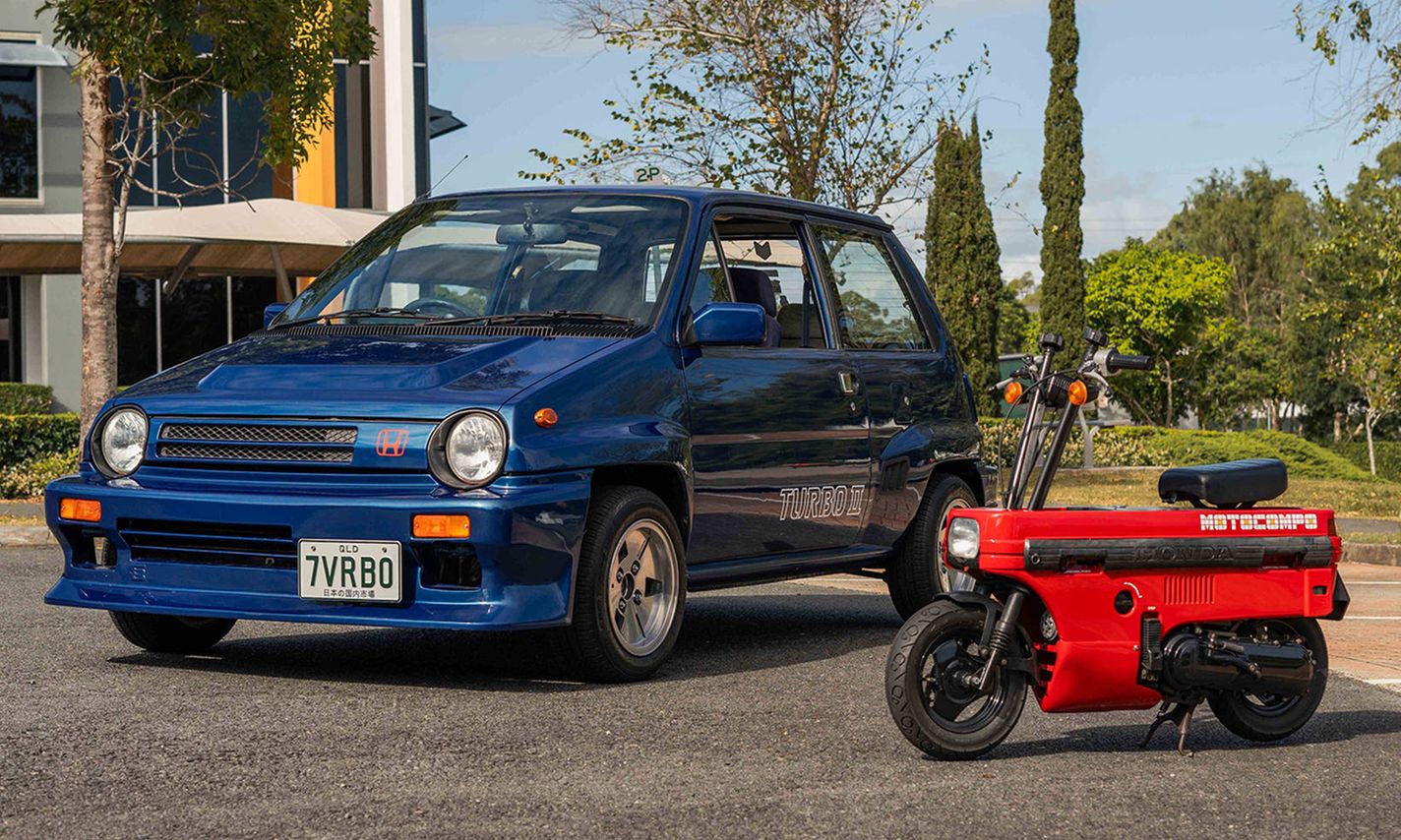 Bernard’s 1984 Honda City Turbo II & Motocompo: Japan’s Coolest Urban Mobility Duo!
