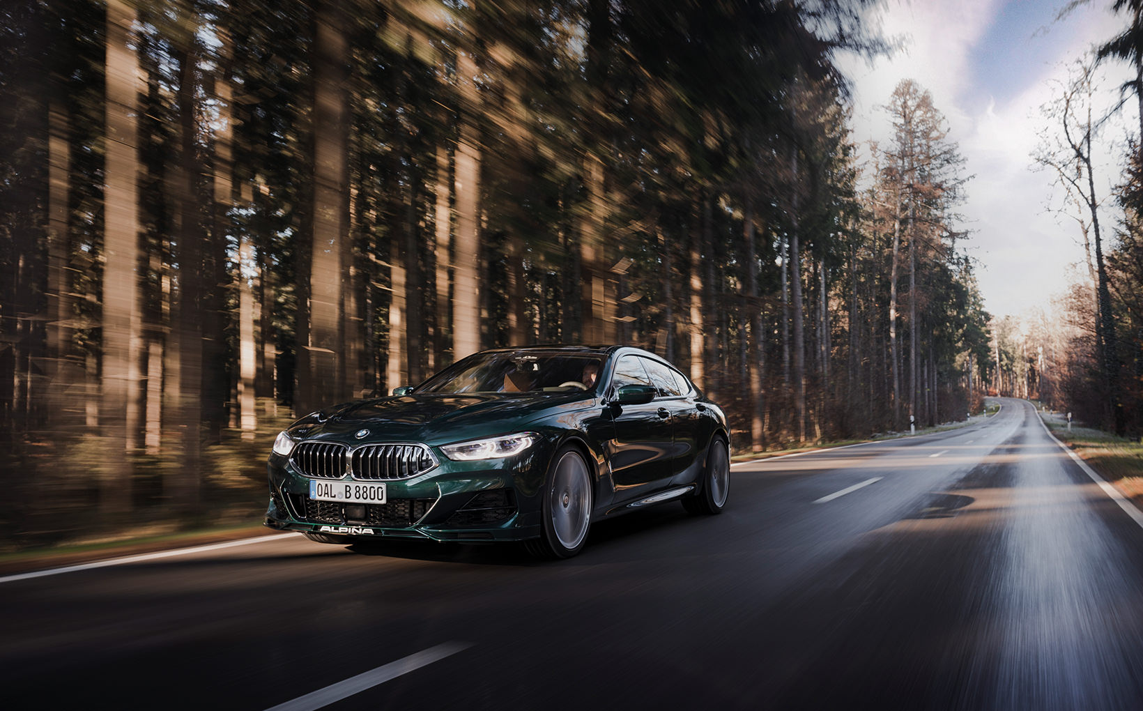 Alpina&rsquo;s new B8 Gran Coupe goes M8, GT63 and S8 hunting 