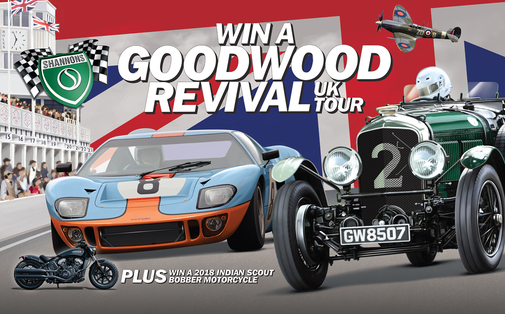 Win a Trip to the Goodwood Revival in the UK