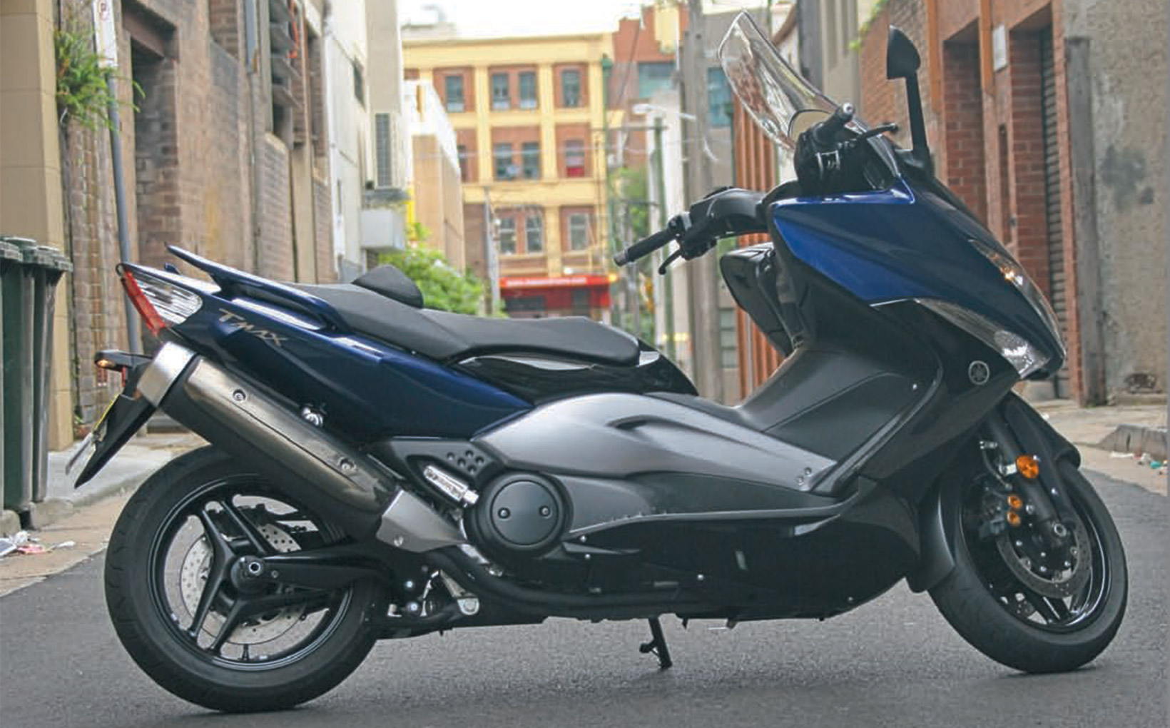 QUIKSPIN: Yamaha TMAX 500 - Max Capacity