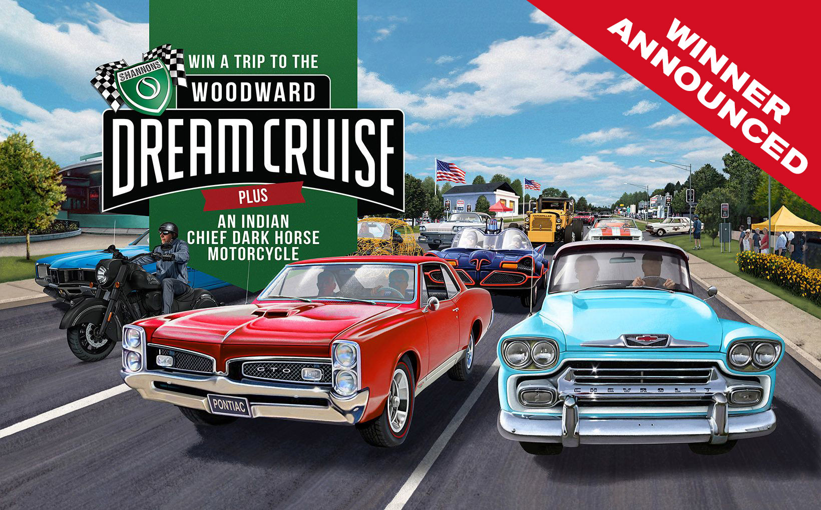 Loyal Shannons Customer Wins Woodward Dream Cruise Competition