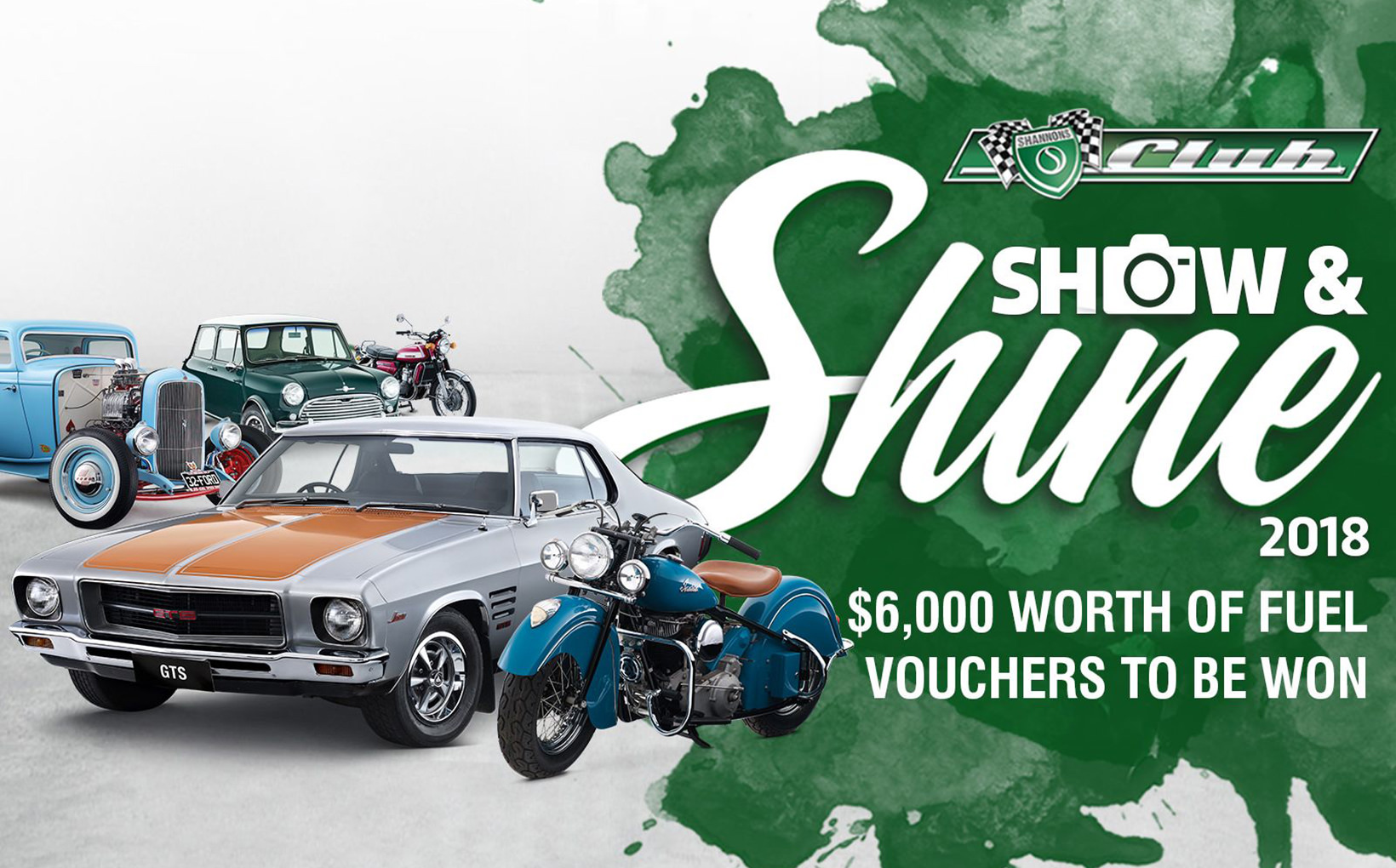 The annual Show and Shine competition is here, with $6,000 worth of fuel vouchers to be won!