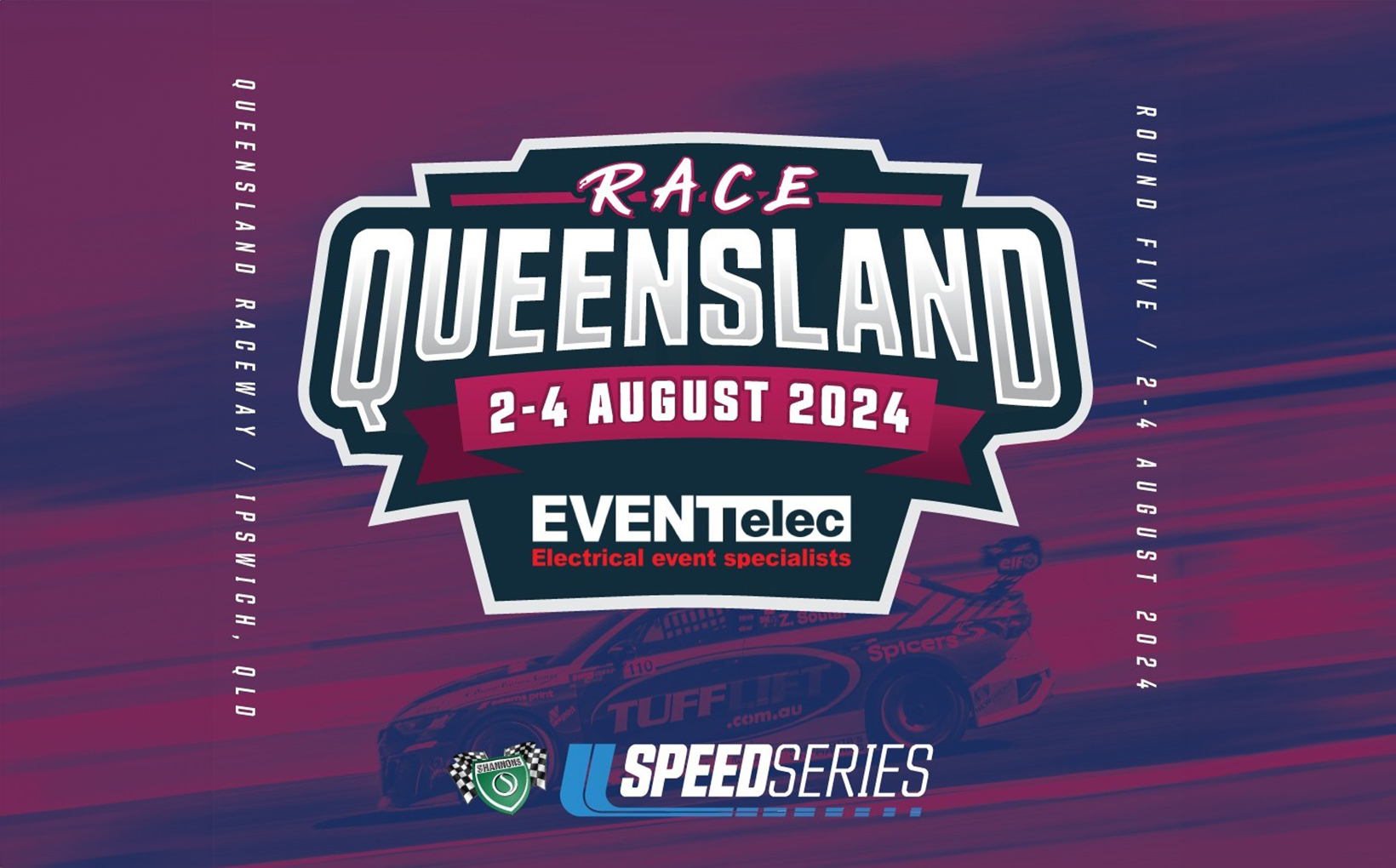 Strong Entries for Shannons SpeedSeries Round 5 at Queensland Raceway