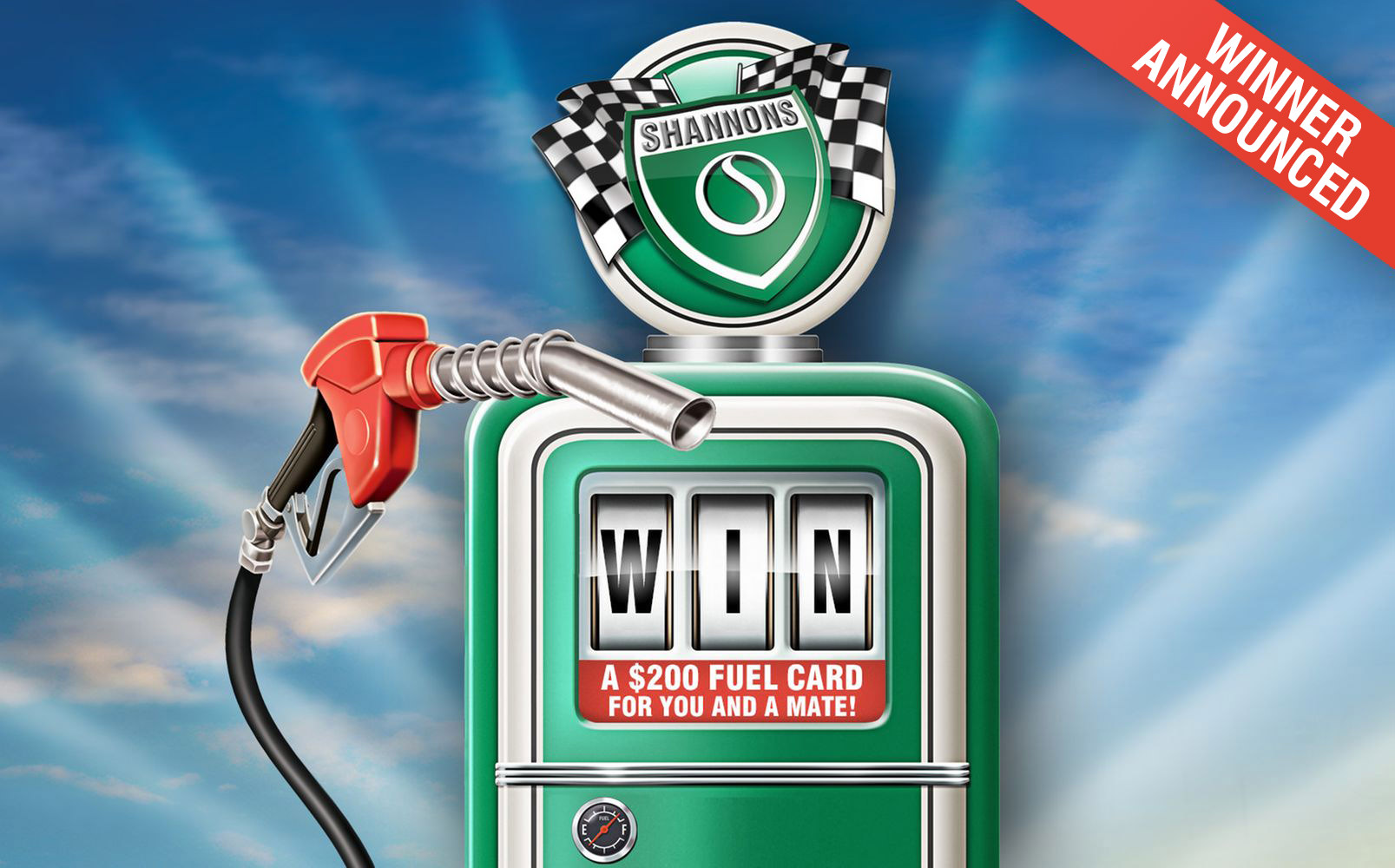 Win a $200 Fuel Card for you and a Mate!