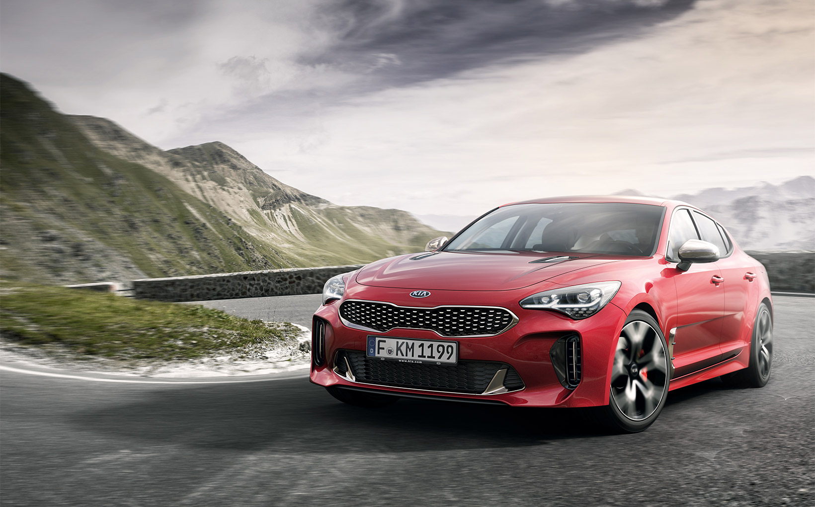 Rear-drive turbocharged V6 Kia Stinger GT to sell from $50k