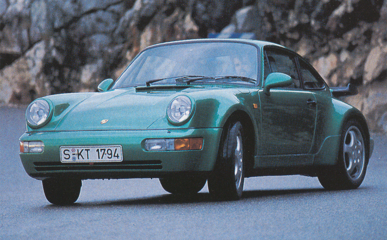 Porsche 911 Turbo: Green Grosser