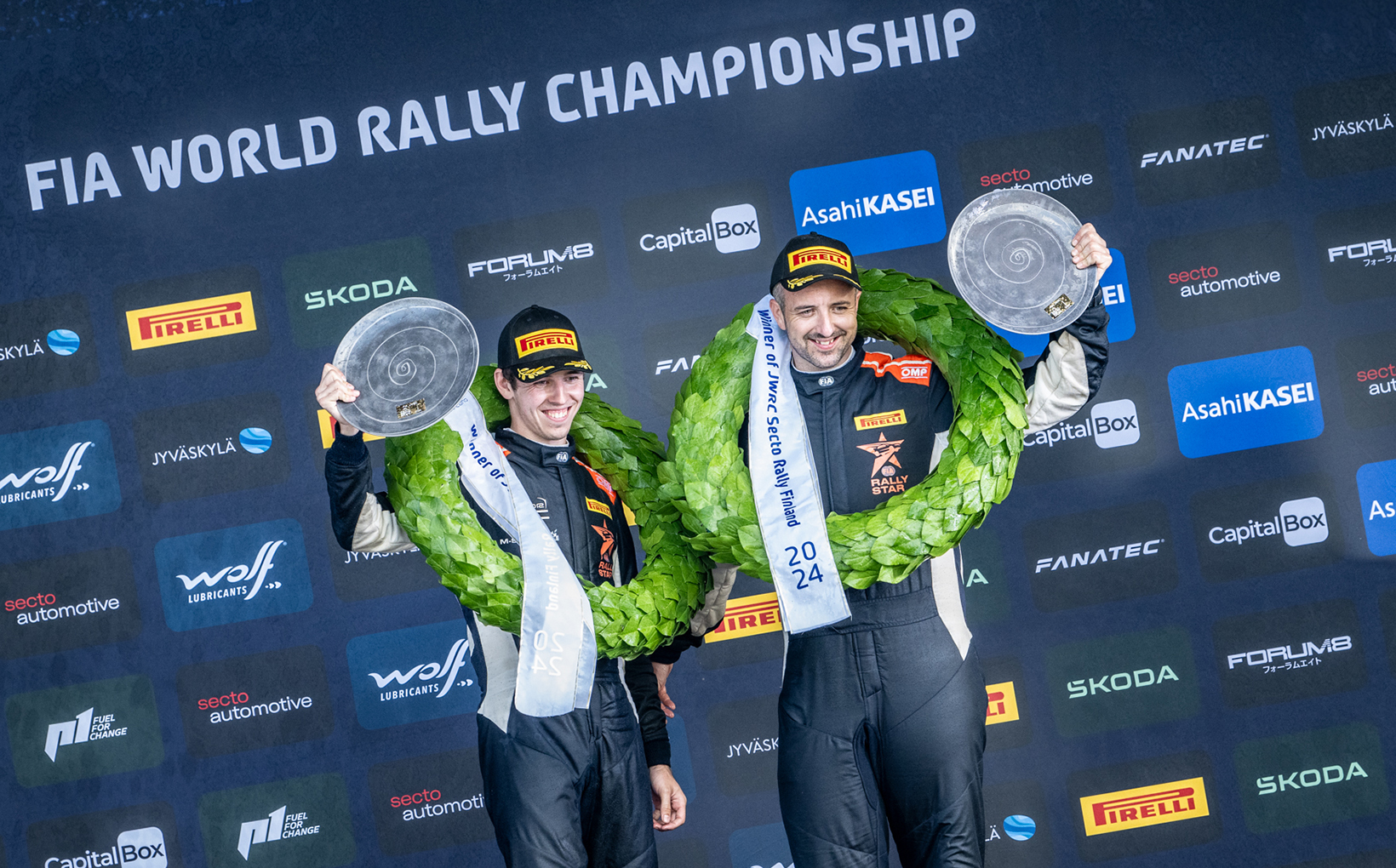 Gill and Brkic Claim JWRC Win in Chaotic Rally Finland