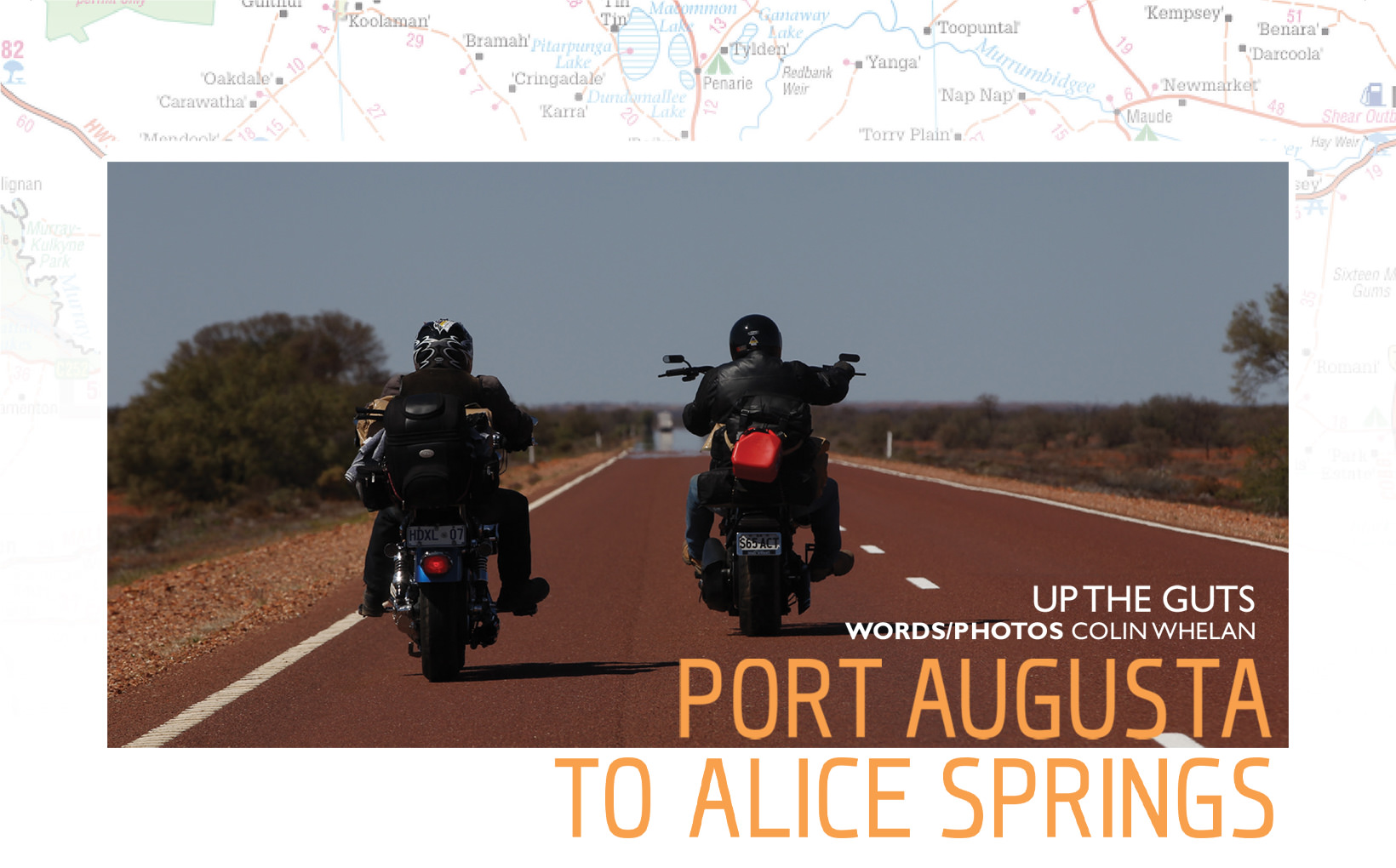 Port Augusta to Alice Springs - Up The Guts  
