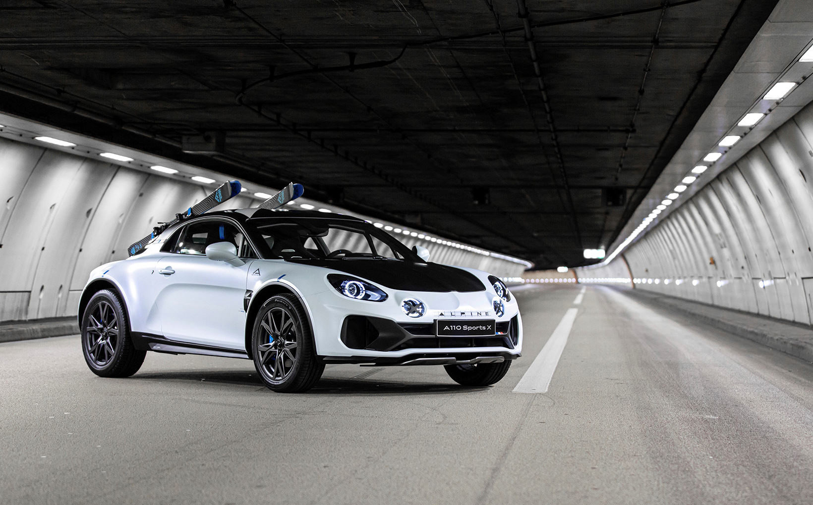 Alpine shows off dirt-road potential with rally-inspired A110 SportsX concept