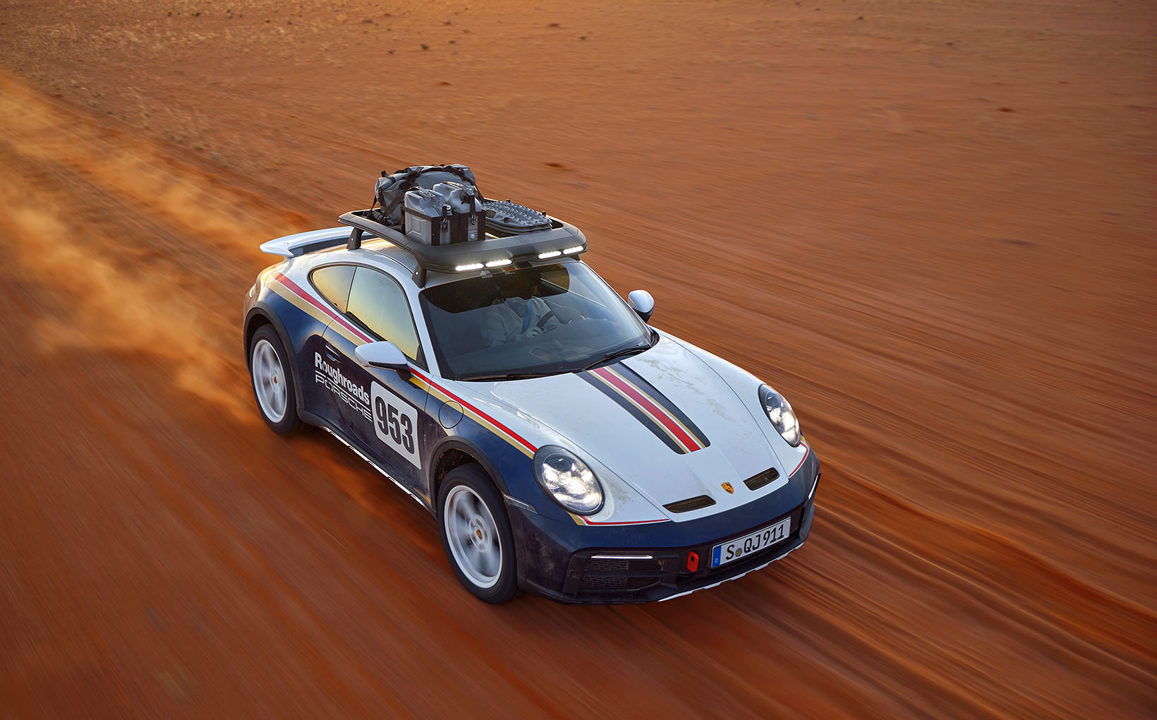 Porsche introduces road-going 911 Dakar