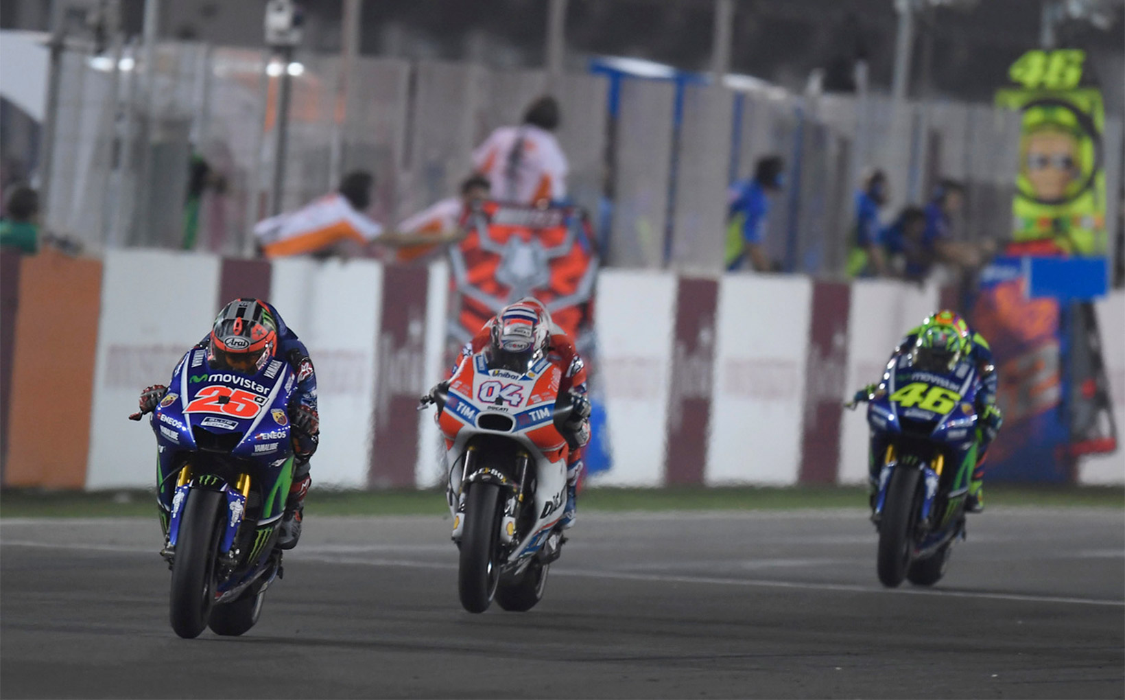 Qatar MotoGP weather shakes up the rider&rsquo;s confidence 