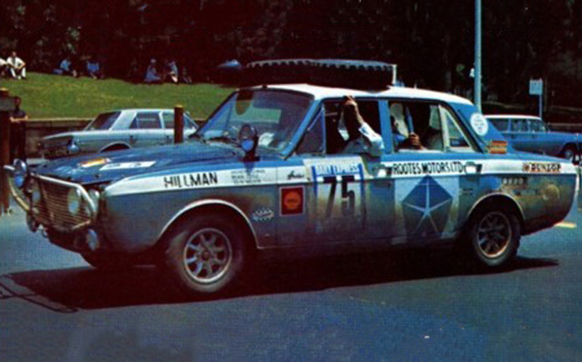 Hillman Hunter: To Finish First, First You Must Finish