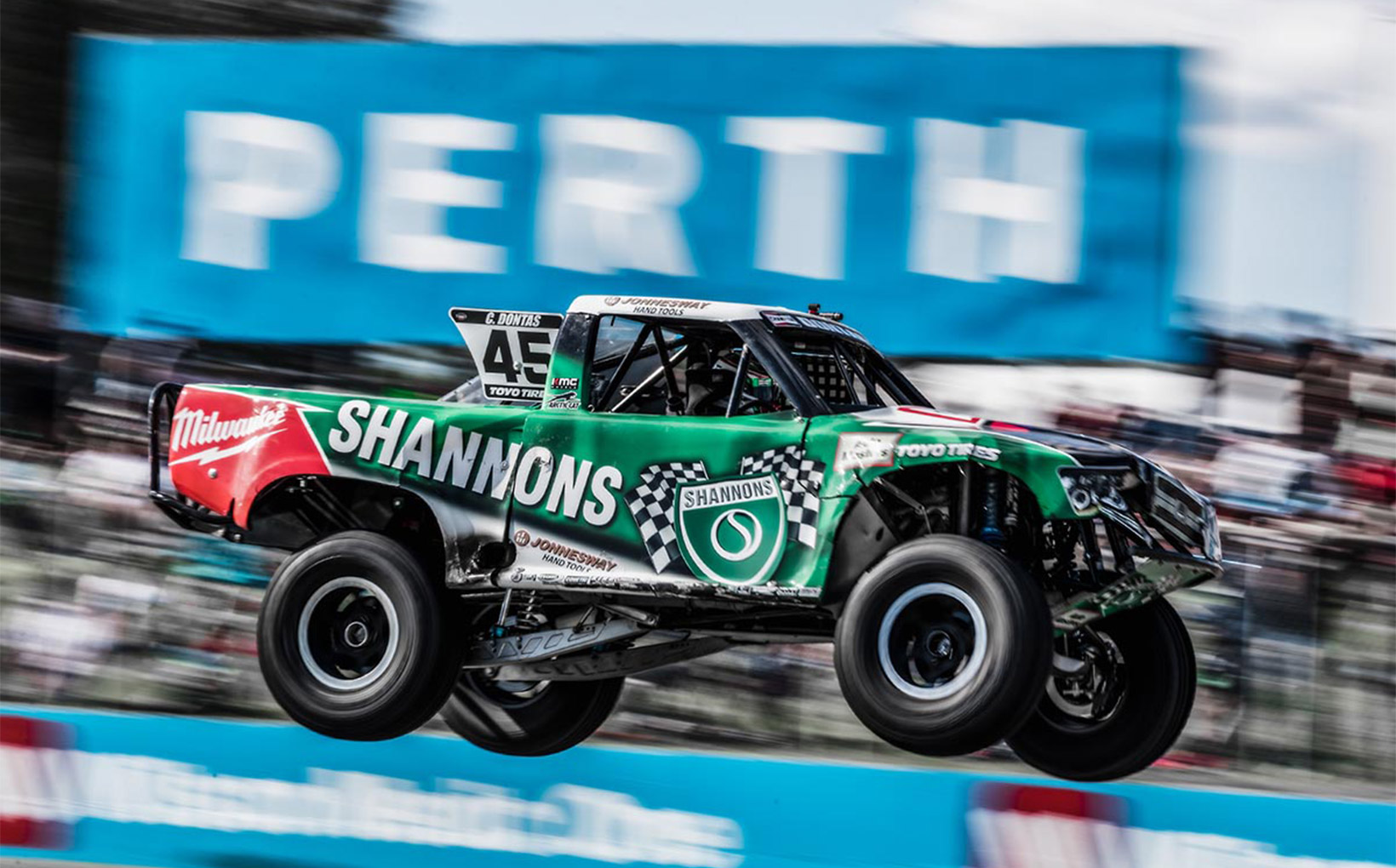 Dontas Races against a Rocky Weekend in Perth 