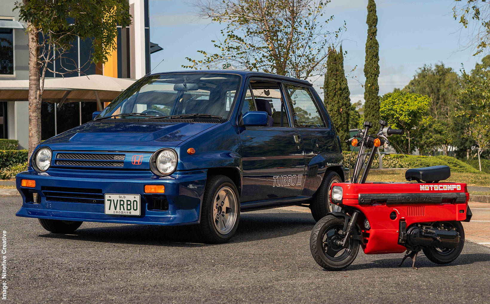 Bernard&rsquo;s 1984 Honda City Turbo II & Motocompo: Japan&rsquo;s Coolest Urban Mobility Duo!