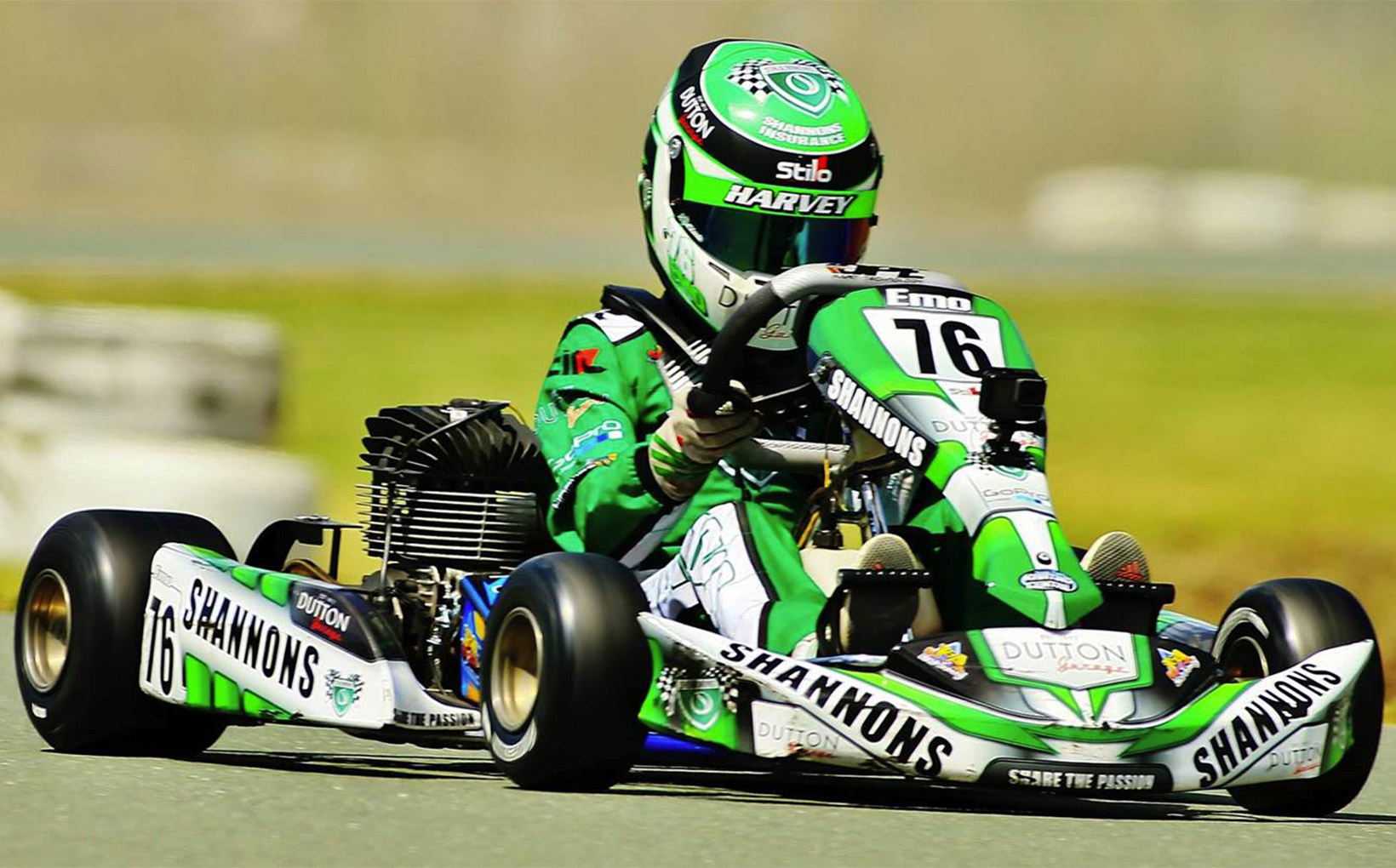 Shannons continues support for Emerson Harvey&rsquo;s 2017 Kart Season