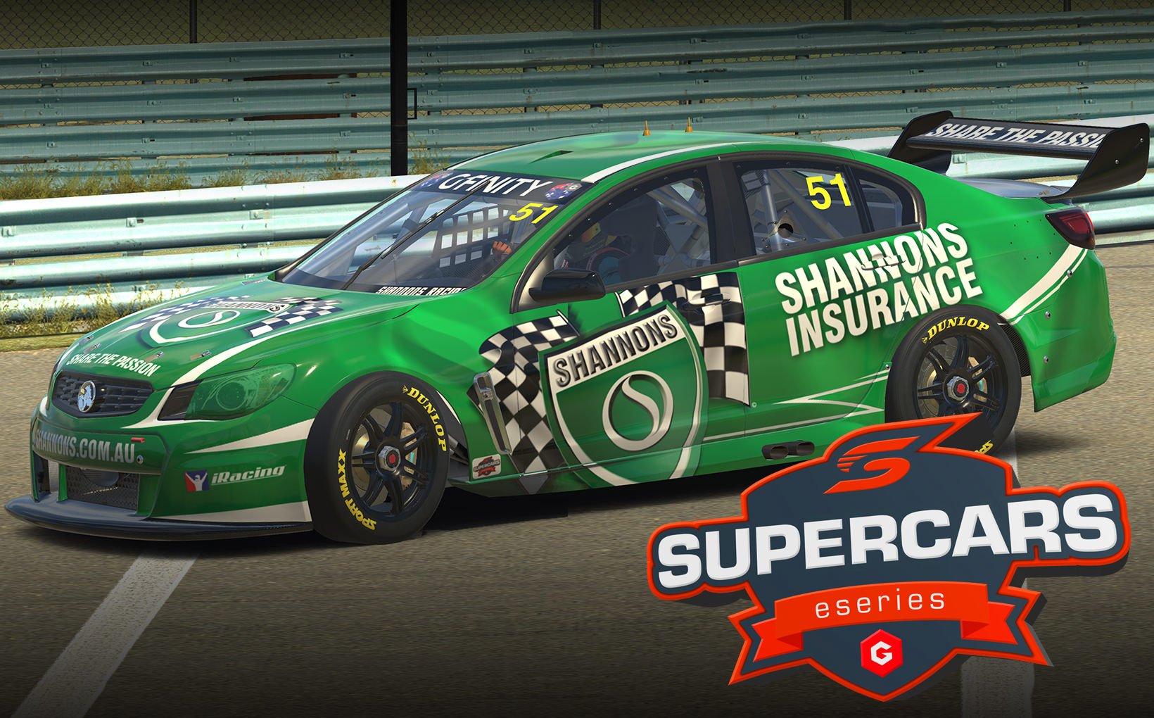 Shannons Takes on Major Sponsorship of Gfinity Supercars Eseries