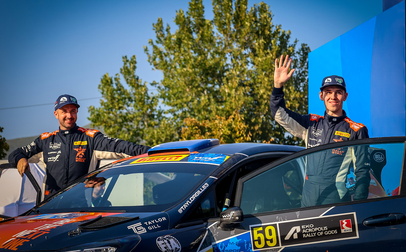 Gill and Brkic Eighth Following Gruelling Acropolis Rally Greece   