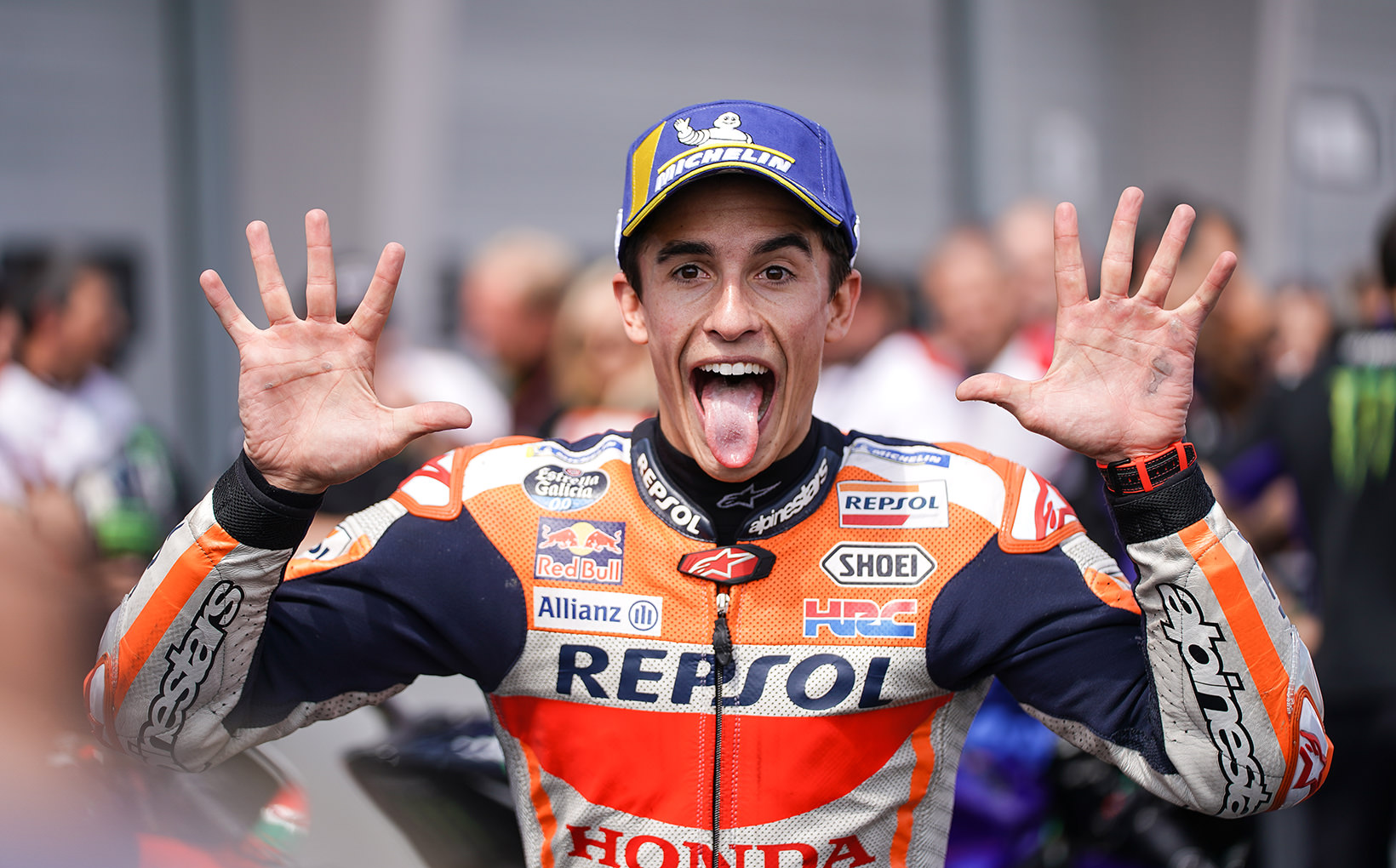  King Marc Marquez of the Sachsenring makes it 10 from 10!