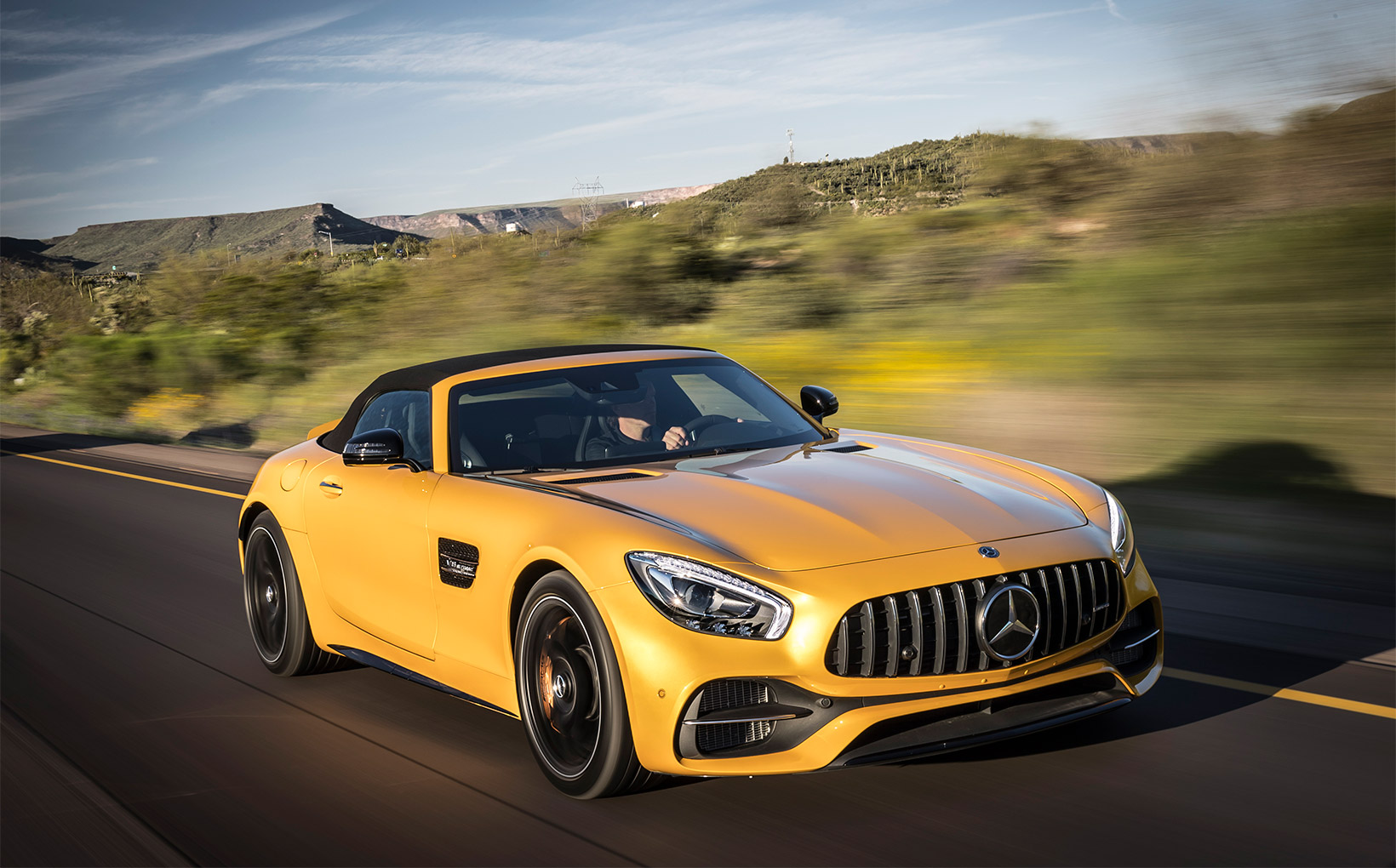 Does it get any better than a Mercedes-AMG GT Convertible?