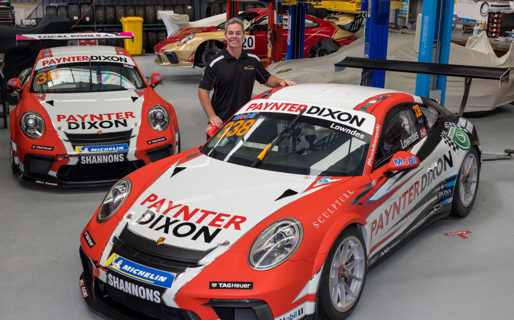 Wall Racing Partners with Craig Lowndes and Shannons