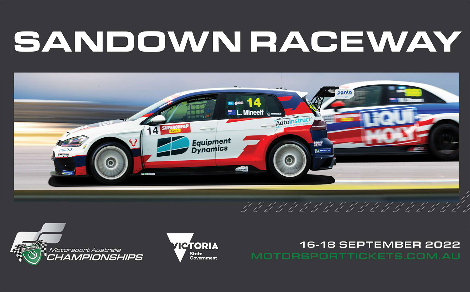 Shannons Motorsport Australia Championship: Sandown Raceway - Free Ticket Offer