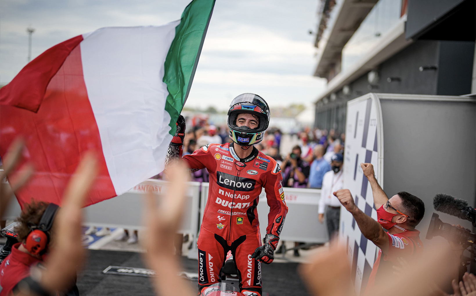 Double Trouble: Pecco Bagnaia Wins Back-To-Back Races with Ducati & One on Home Soil at Misano!