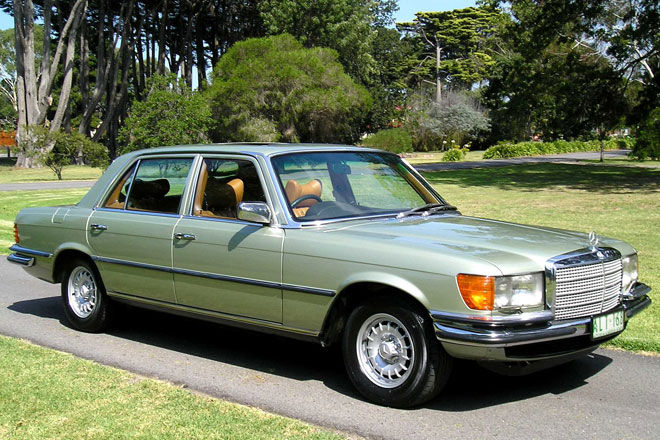 Jeff's 'Benz at 'Jeff's Shed'