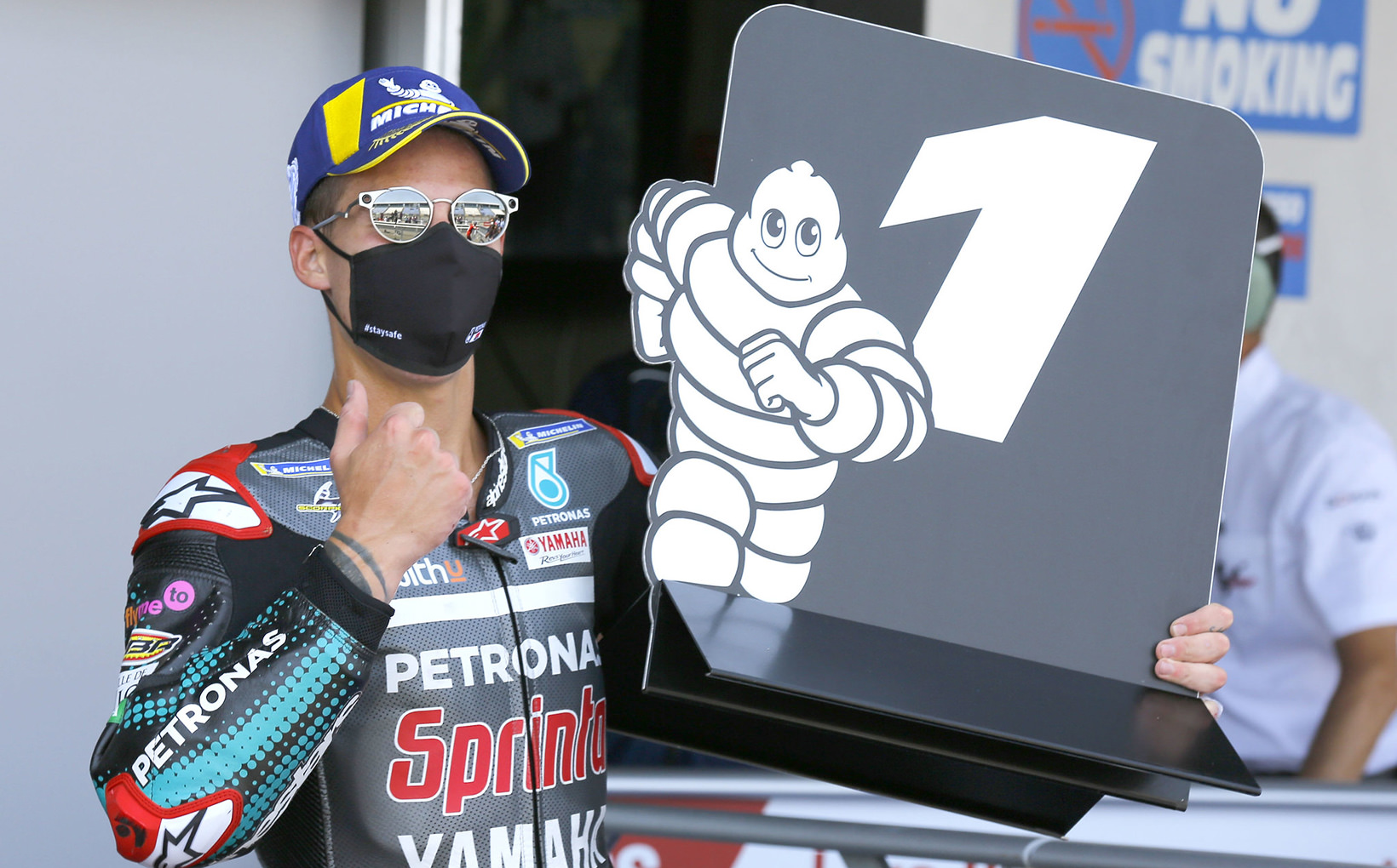 Quartararo Wins His First MotoGP Race. Whilst Marquez Fractures His Right Arm.