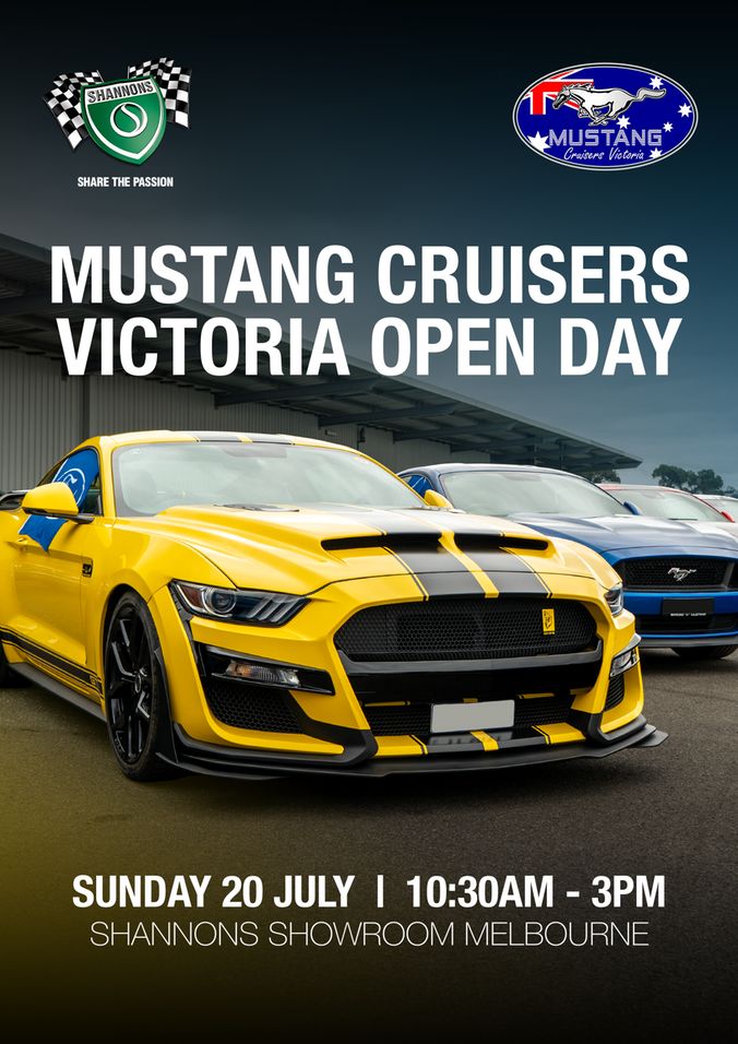 Mustang Cruisers Victoria Open Day - 2025
