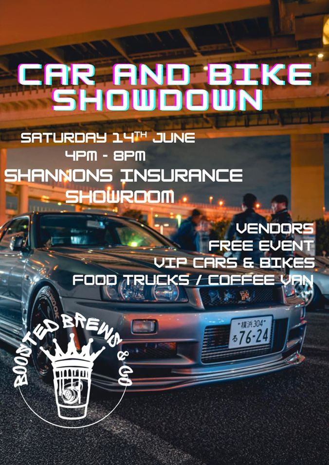 Boosted Brews & Co - Car & Bike Showdown
