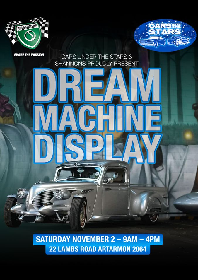 Dream Machine Display - Cars Under The Stars