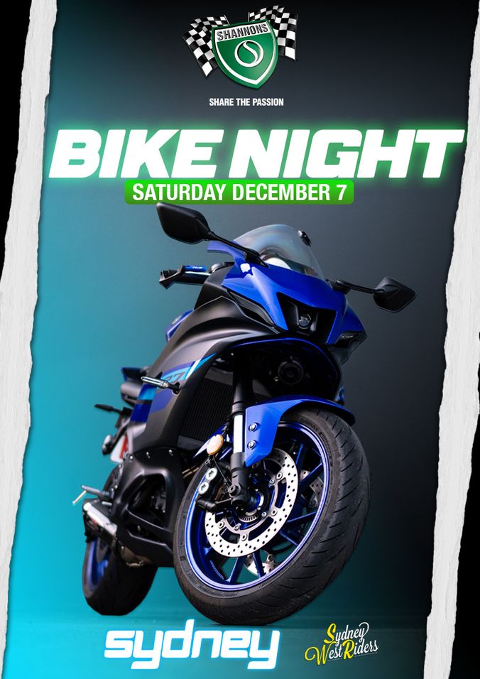 Shannons Bike Night - Sydney