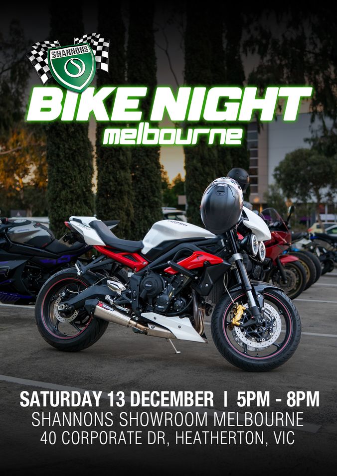 Shannons Bike Night Melbourne - December