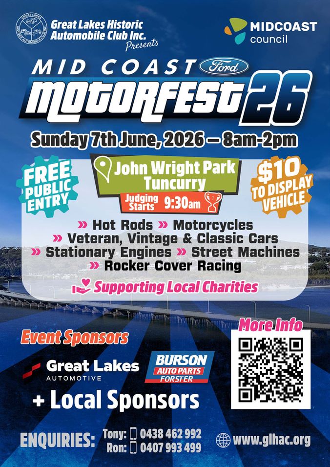 Mid Coast Ford Motorfest 2026