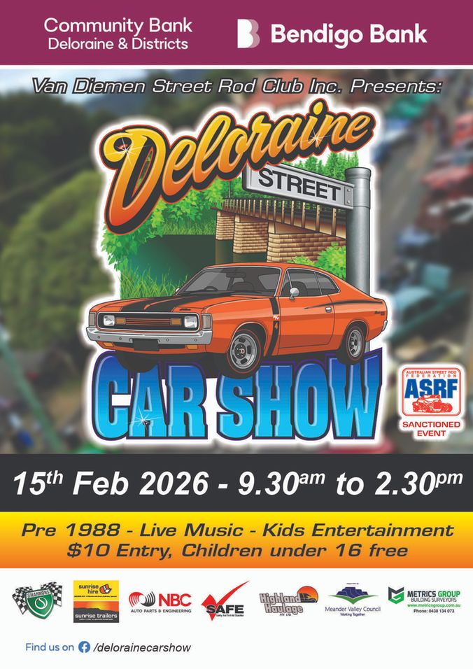 DELORAINE CAR SHOW