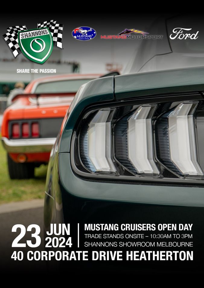 Mustang Cruisers Open Day