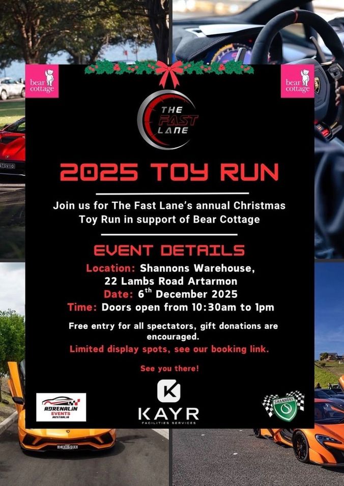 The Fast Lane 2025 Toy Run
