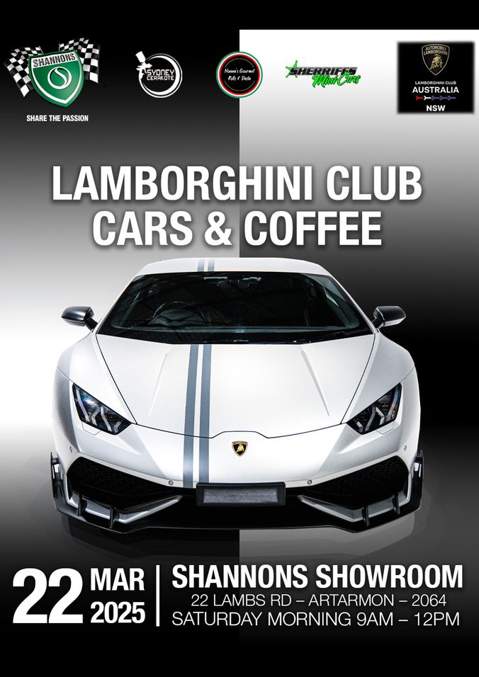Lamborghini Club - Cars & Coffee