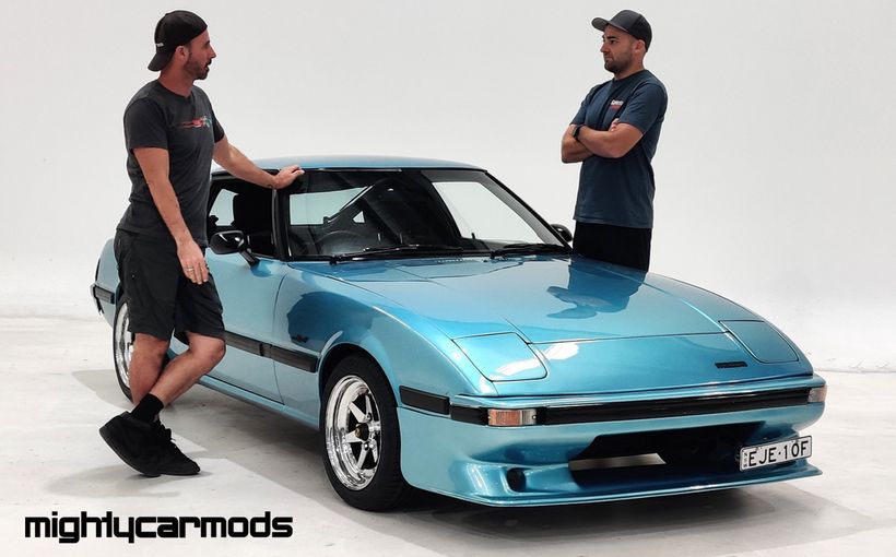 Mighty Car Mods Mazda RX7 features in Shannons Winter Auction