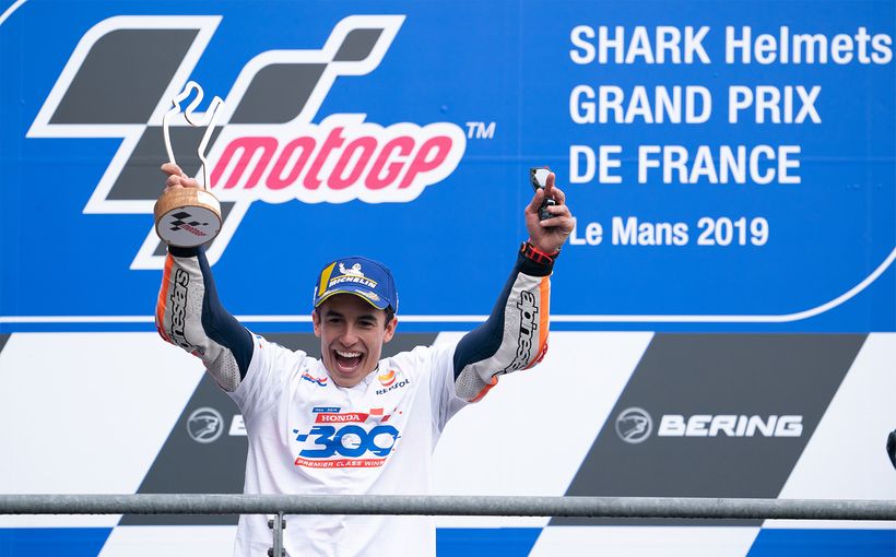 Marc Marquez Brings Home Honda’s 300th Premier Class Win At Le Mans