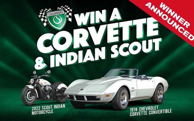 Chevrolet Corvette and Indian Scout Competition Winner Announced