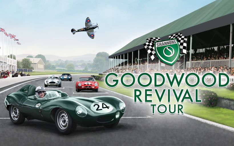 Shannons Home & Content policy gives winners a trip to the Goodwood Revival