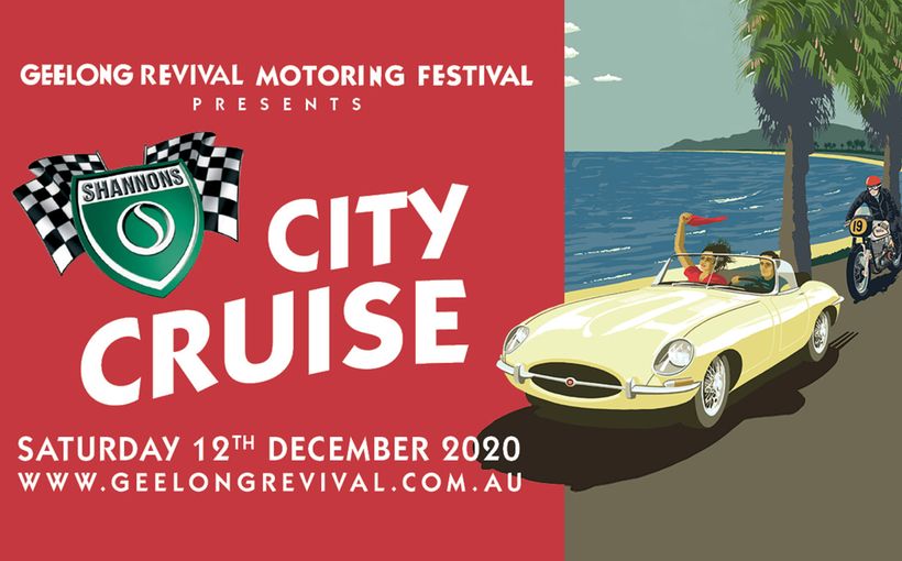 Geelong Revival Motoring Festival - Shannons City Cruise